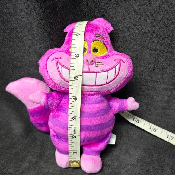 Disney Junior Alice’s Wonderland Bakery Cheshire Cat Stuffed Plush Animal 8" Toy - Picture 8 of 9